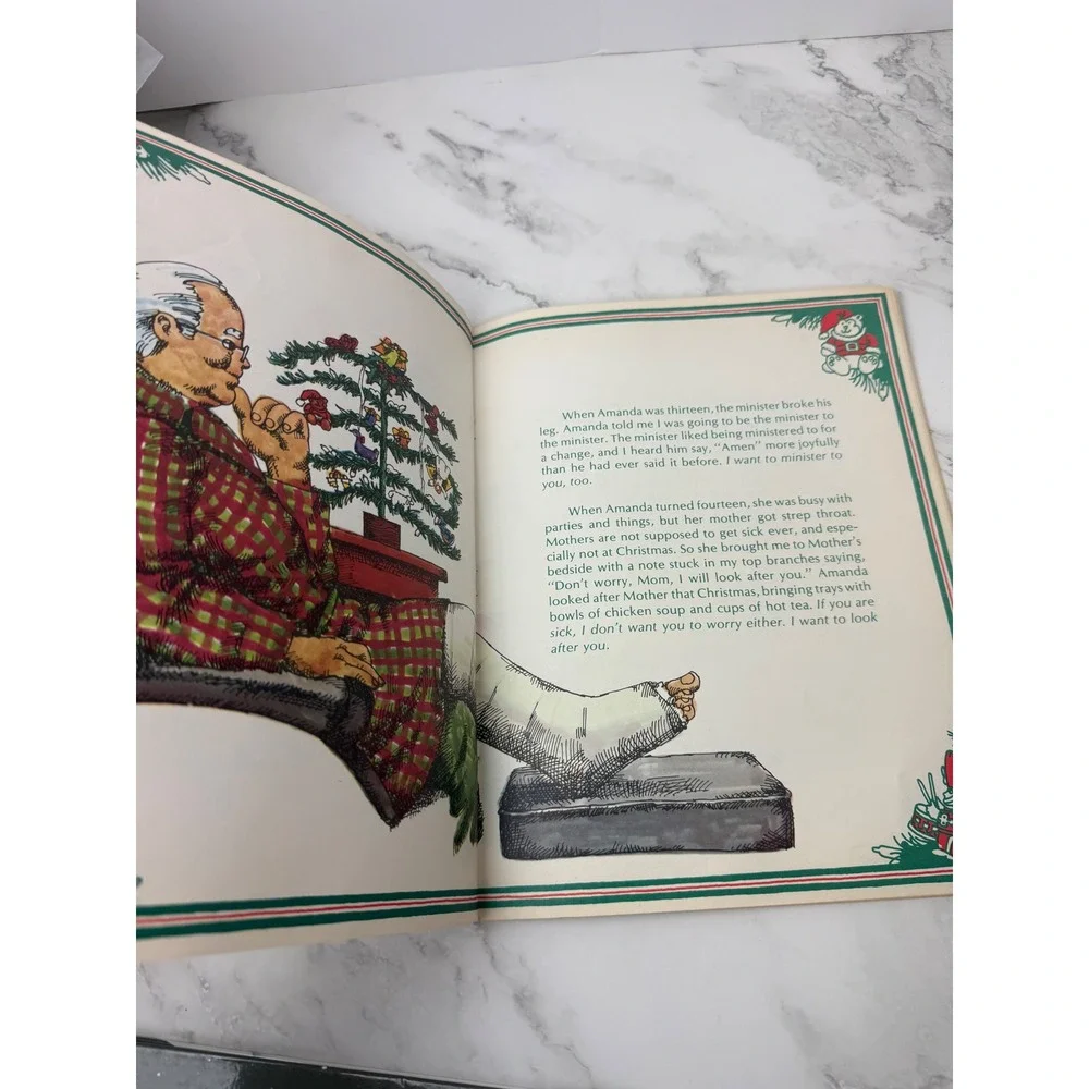 Amanda's Tree Vintage Children's Christmas Storybook by Jo Jones (1979)